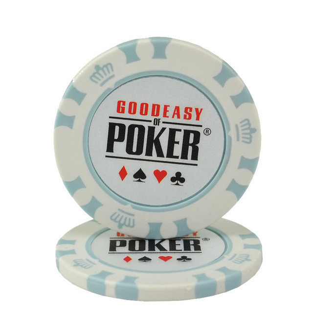 New Original Professional Casino Marker Blank Chip 43mm Poker Chips Ceramic 14g Las Vegas Pokerchips