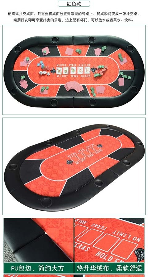 sale casino game mat folding legs cloth mat roulette texas hold em blackjack table poker table top