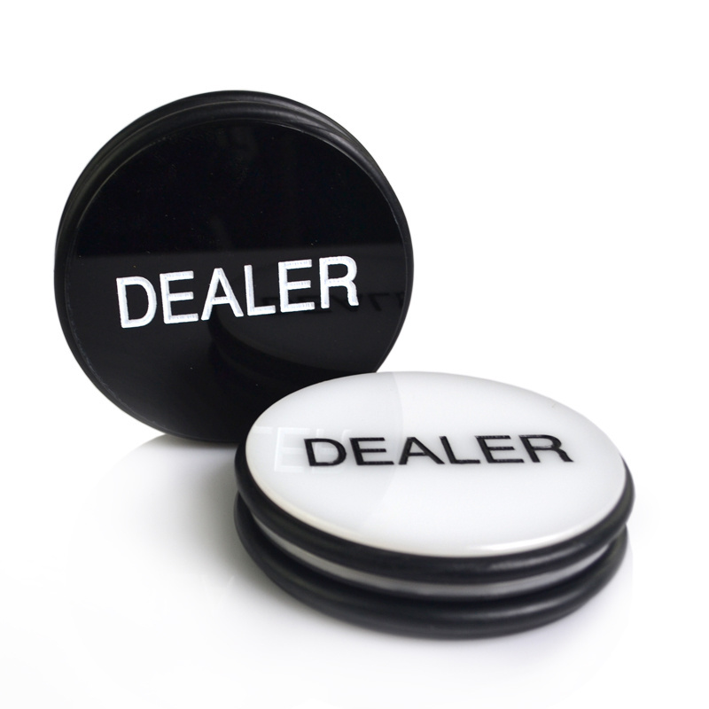 2019 Various dealer casino accessories poker button factory supply gambling products poker dealer button