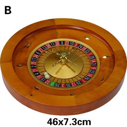 High Quality  casino wood roulette wheels 20 inch  roulette wheel