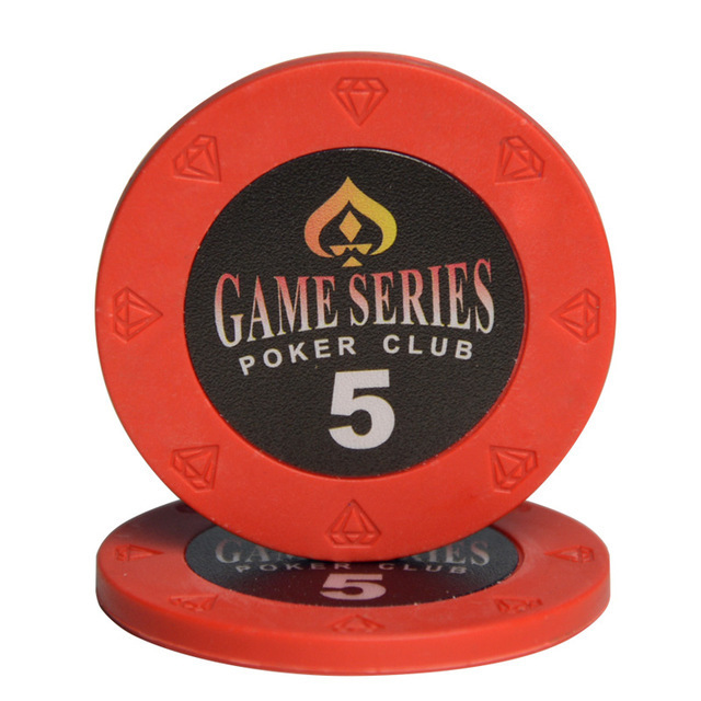 Clay Custom Printed Casino Poker Chips Set Mini Poker Chip OEM Customized Plastic Color Hot sales Clay Poker Chips with Trim Sti