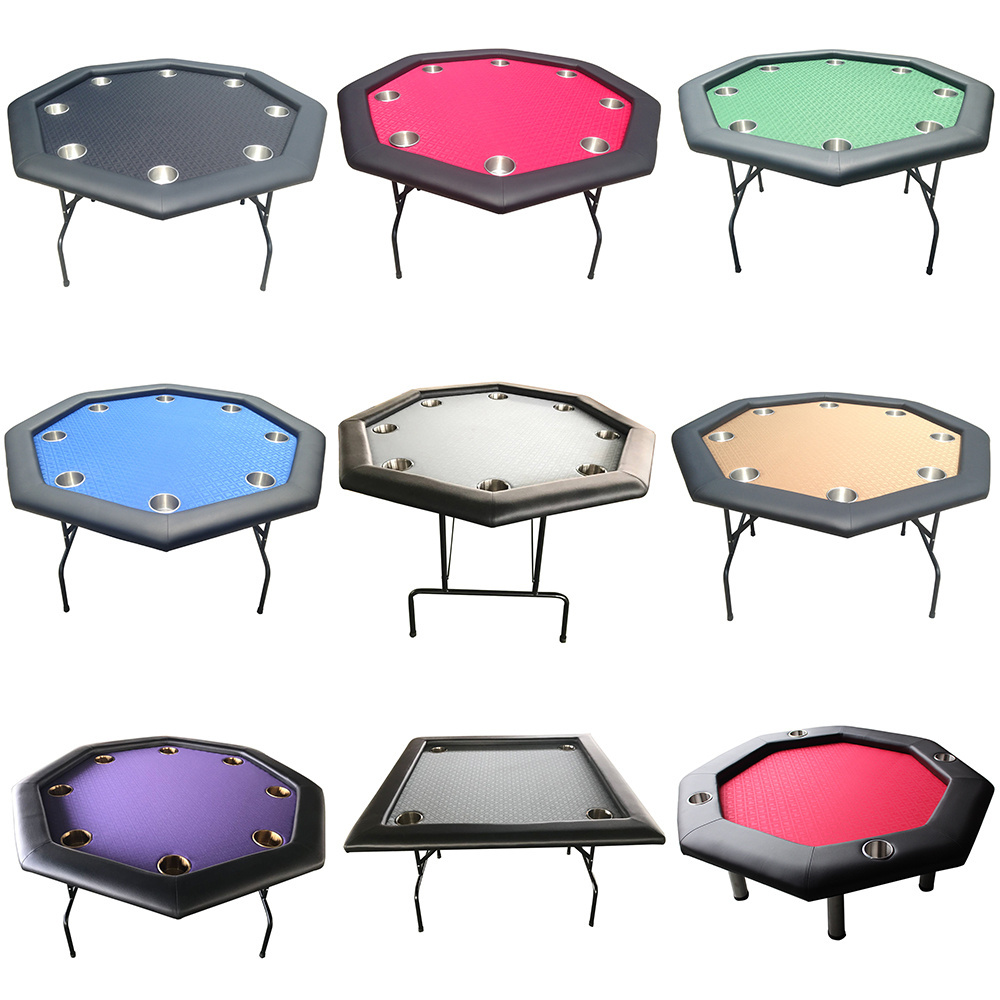 Wholesale 96 Inch Poker Table High Quality Table De Poker Professionnel Hot Selling Modern Poker Tables/