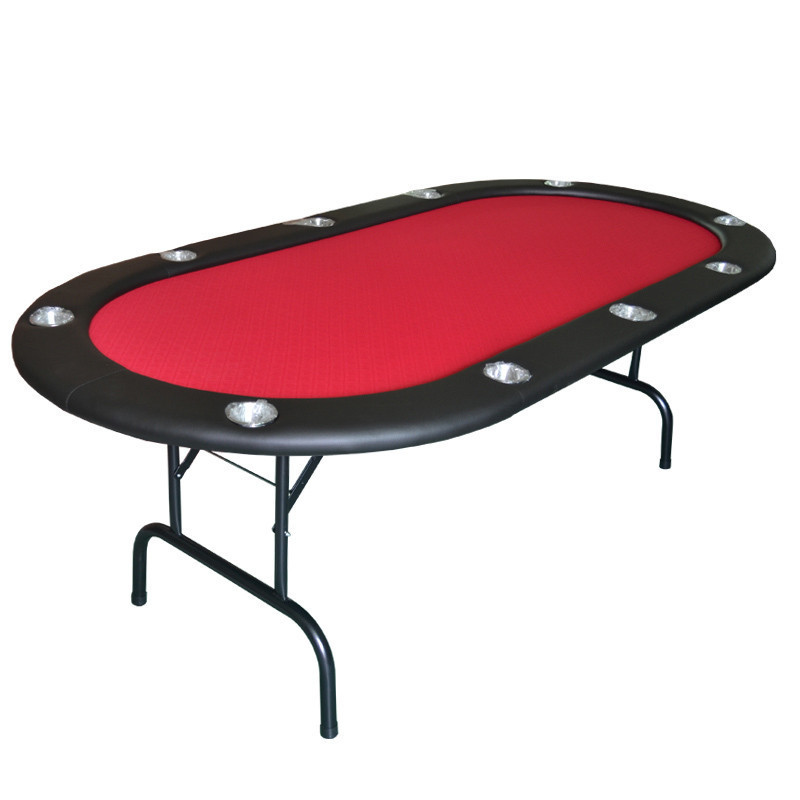 213*107*76cm 4colors Casino Foldable Poker Table Texas Hold'em Baccarat Three Fold with Waterproof Fabric