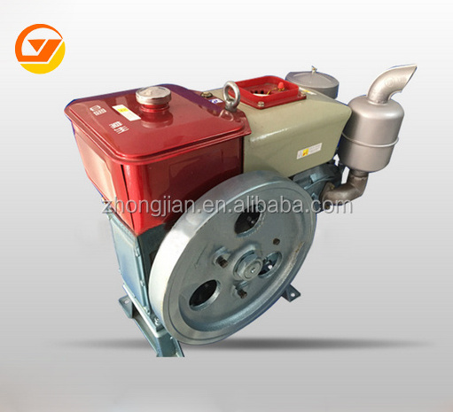 2 cylinder diesel engine water cooling 12HP ZS195 diesel engine