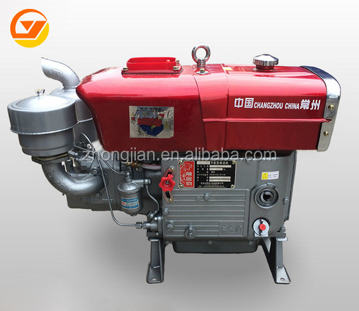 2 cylinder diesel engine water cooling 12HP ZS195 diesel engine