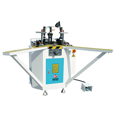 Aluminum window door making single head corner crimping machine