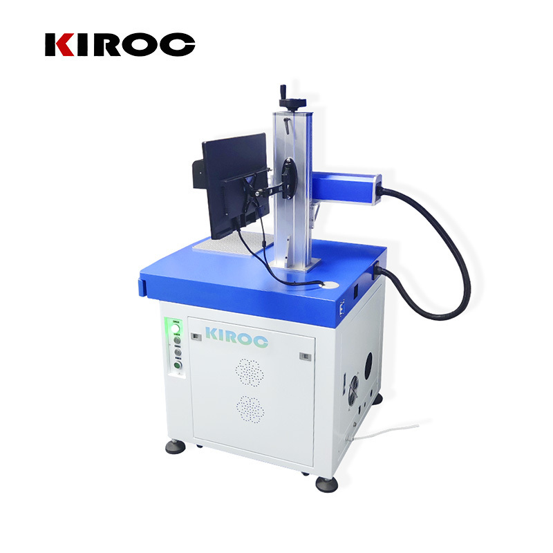 Desktop Fiber co2 Laser Marker 20w 30w 50w Fiber Laser Marking Engraving Machine