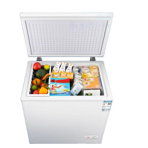 Manufacture Large Capacity Top Open LED Light Deep Freezer/Chest Single-Temperature with Lock Freezer