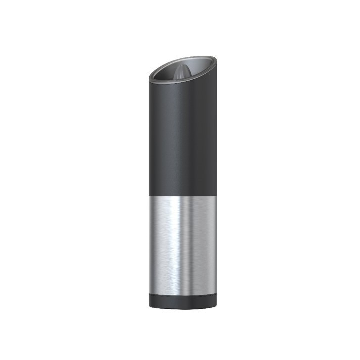 Kitchen portable battery charging gravity sensing coffee ceramic stainless steel electric spice salt grinder for pepper mill