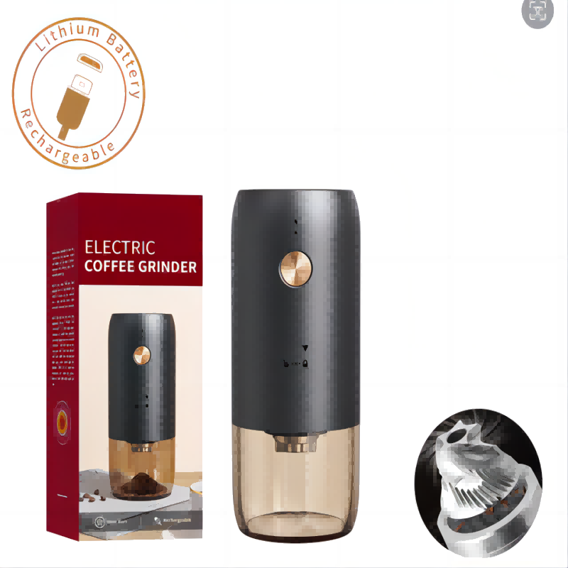 Portable Small Cordless Mini molino molinillo de cafe  home commercial stainless steel USB electric coffee bean grinder