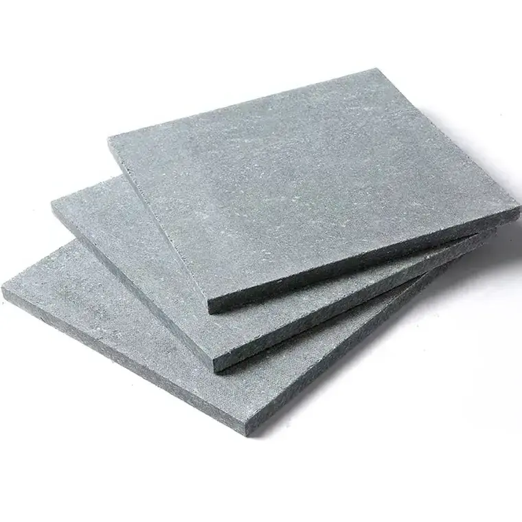 Environmentally friendly fiber asbestos-free fiber cement board is used for the inner and outer wall panels of the ceiling