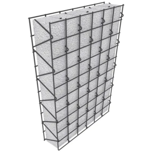 Energy-saving and environmentally friendly galvanized steel mesh eps foam 3D sandwich panel