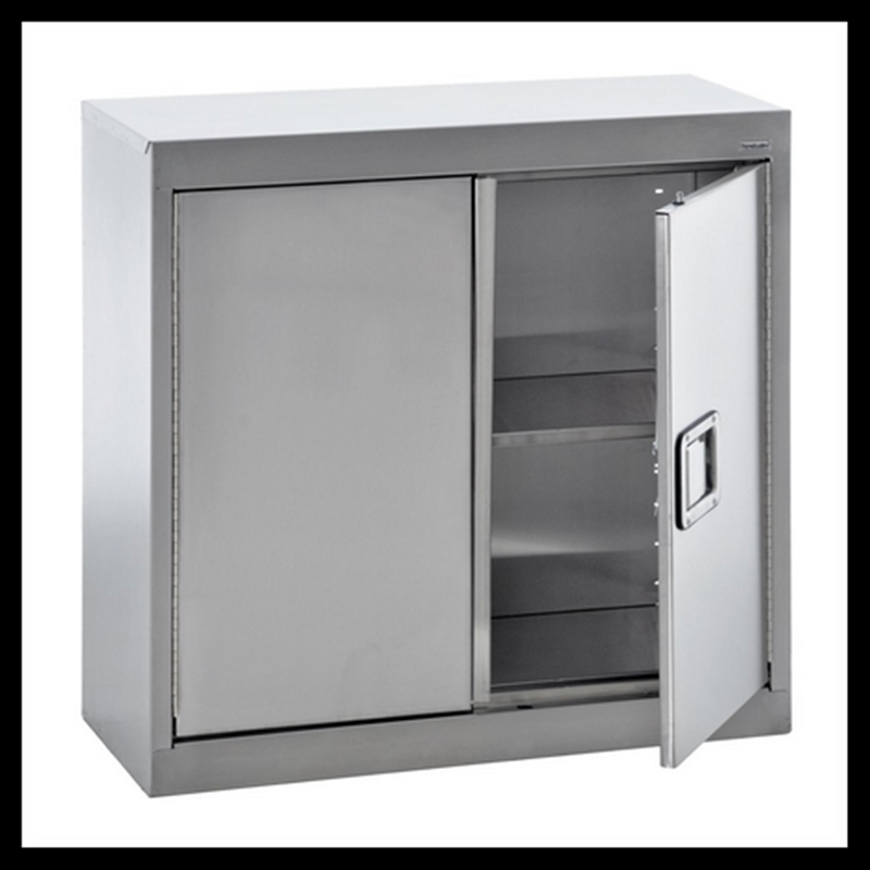 Utility Stainless steel kitchen wall hanging cabinet/dish cabinet