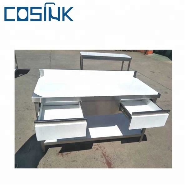 Zhongkai Cosink high quality Bar kitchen counter top kitchen sinks 304 stainless steel with cabinet