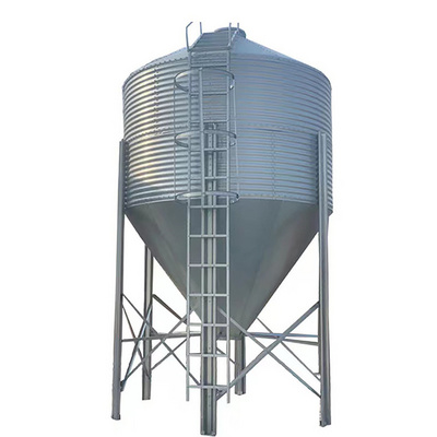 200 Tons Feed Wheat Silos Grain Storage Price Small Feed Silo for Sale