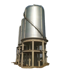 Stainless Steel Grain Storage Silo Seed Storage Silo Bins Poultry Feeding Silo