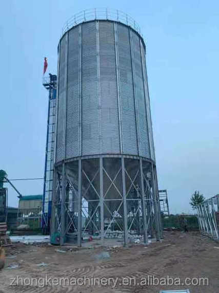 Stainless Steel Grain Storage Silo Seed Storage Silo Bins Poultry Feeding Silo