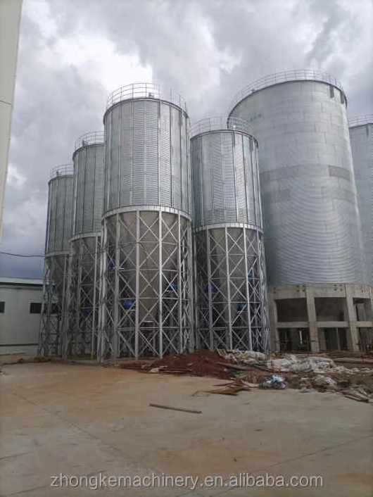 Corn Seed Storage Silo Bins Poultry Feeding Equipment Silo Maize Storage Silos