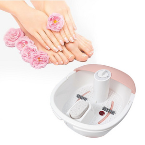 Healthy Foldable Pedicure Foot Spa Portable Heated Blood Circulation Foot Soak Tub