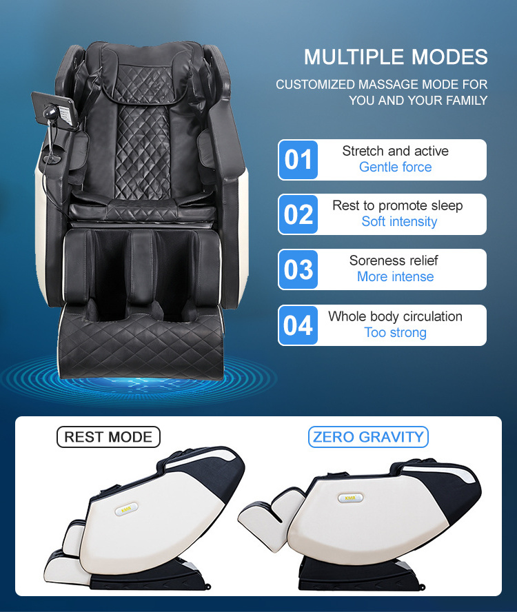 Hot Selling Home Luxurious Full Body Zero Gravity 8D Foot Massage Electric Massage Chair With Acupressure And Kneading