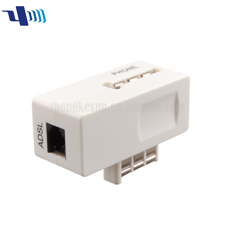 French ADSL Model splitter RJ11 RJ45 Filter