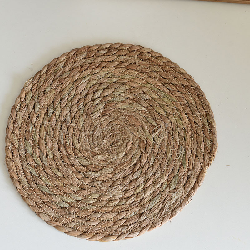 Rattan Charger Round Weaves Boho Round Table Placemats Round Set of Placemats Bulk Wedding