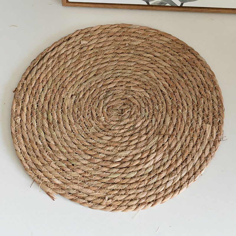 Rattan Charger Round Weaves Boho Round Table Placemats Round Set of Placemats Bulk Wedding