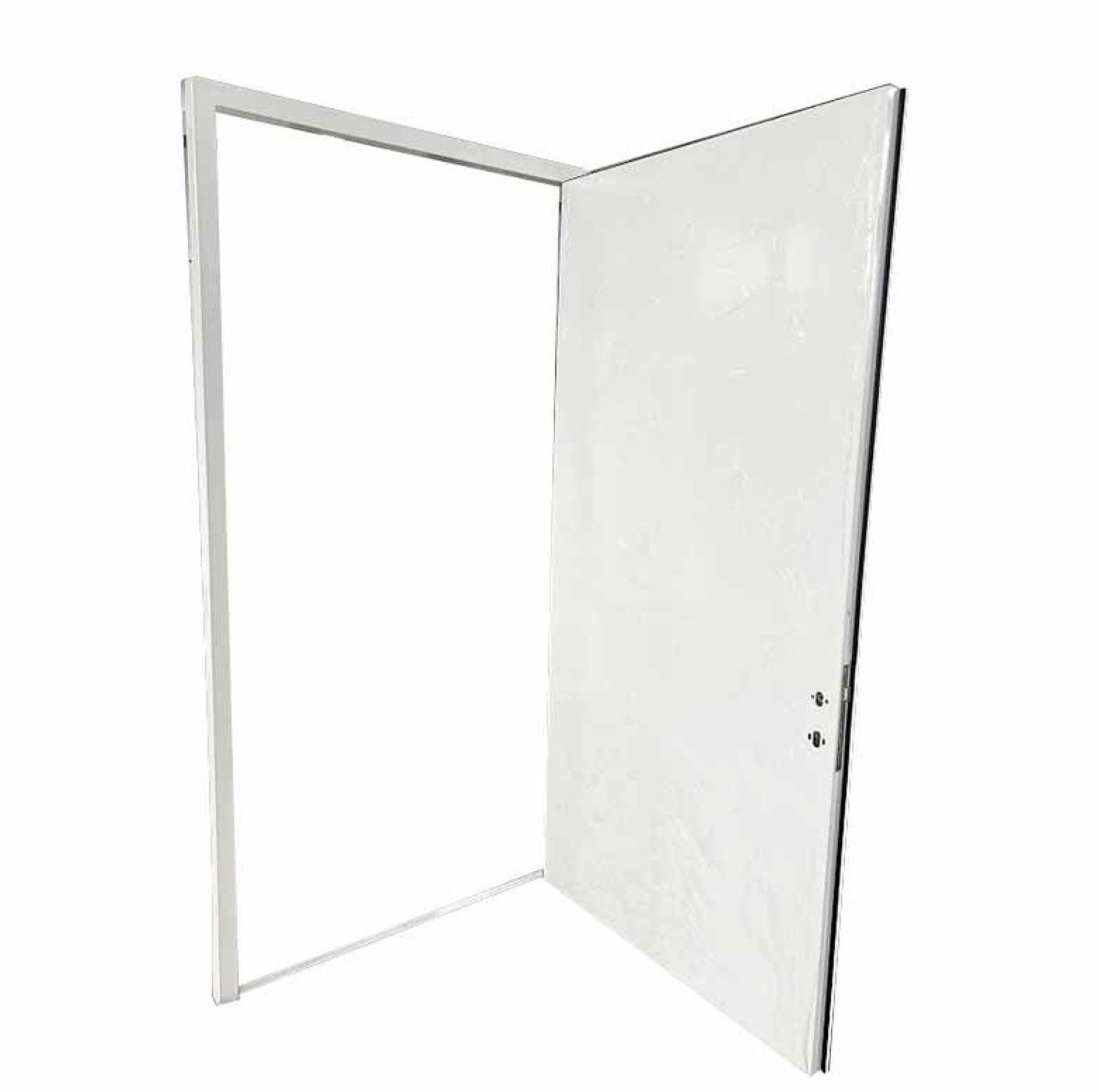 2024 Hot selling prefabricated house steel prehung door interior exterior doors made in china