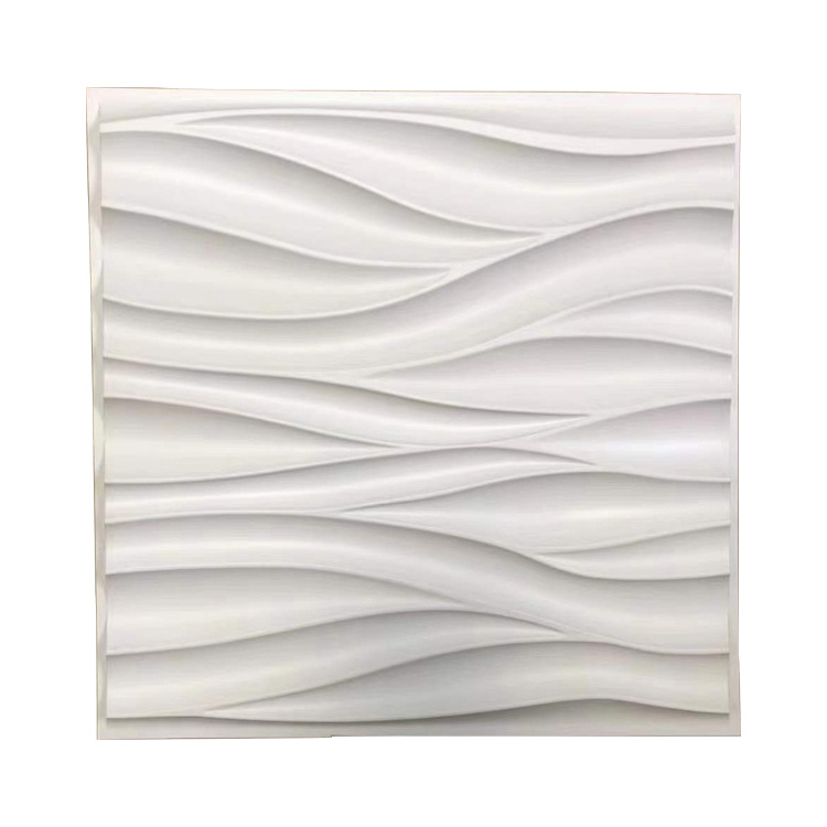 Factory price Multi design modern art decorative wainscot waterproof 3d pvc wall panel for sale