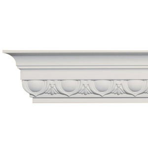 Building material interior exterior decorative pu polyurethane flexible cornice