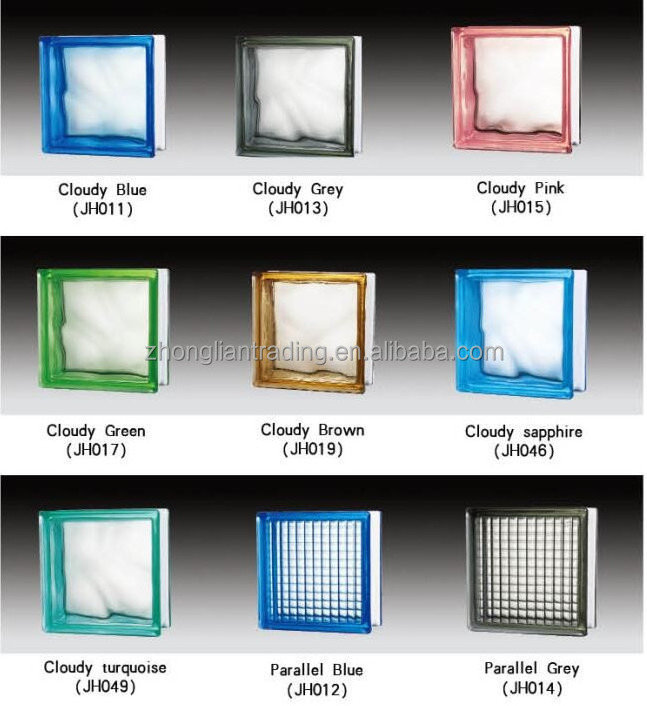 China manufacturer low price clear solid glass brick