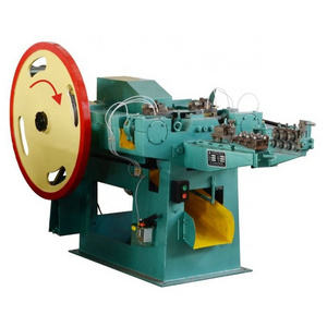 China low price automatic steel iron screw roofing concrete common wire nail making machine