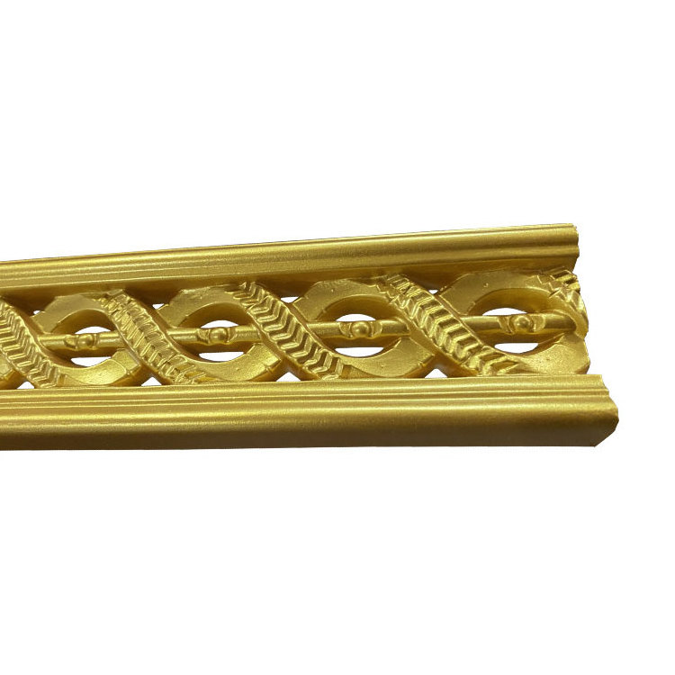 New Arrival Decorative Cornice Crown Moulding High Quality PU Material Mouldings