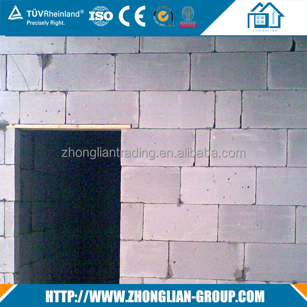 building materials lightweight cheap waterproof exterior wall siding AAC panel