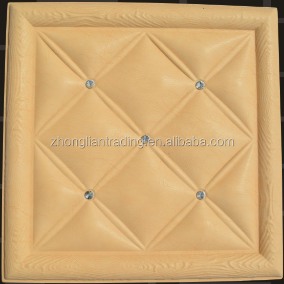 hot selling PVC leather Wall Panel for interior wall decoration for pakistan india