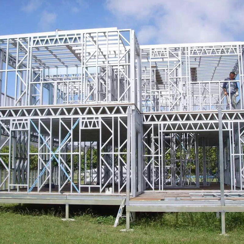 New Zeland AS Prefab Mobile Light steel structure durable villa