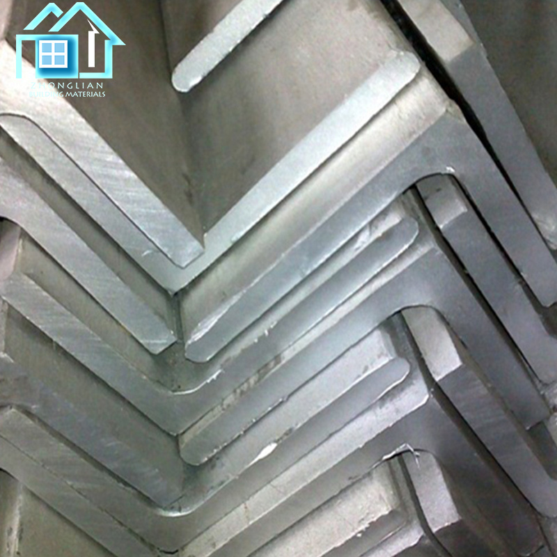 2020 standard length cheap price per kg iron galvanized v shaped steel angle bar