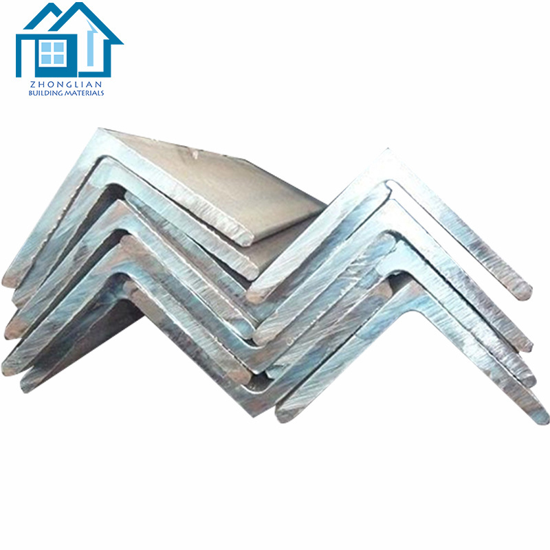 2020 standard length cheap price per kg iron galvanized v shaped steel angle bar