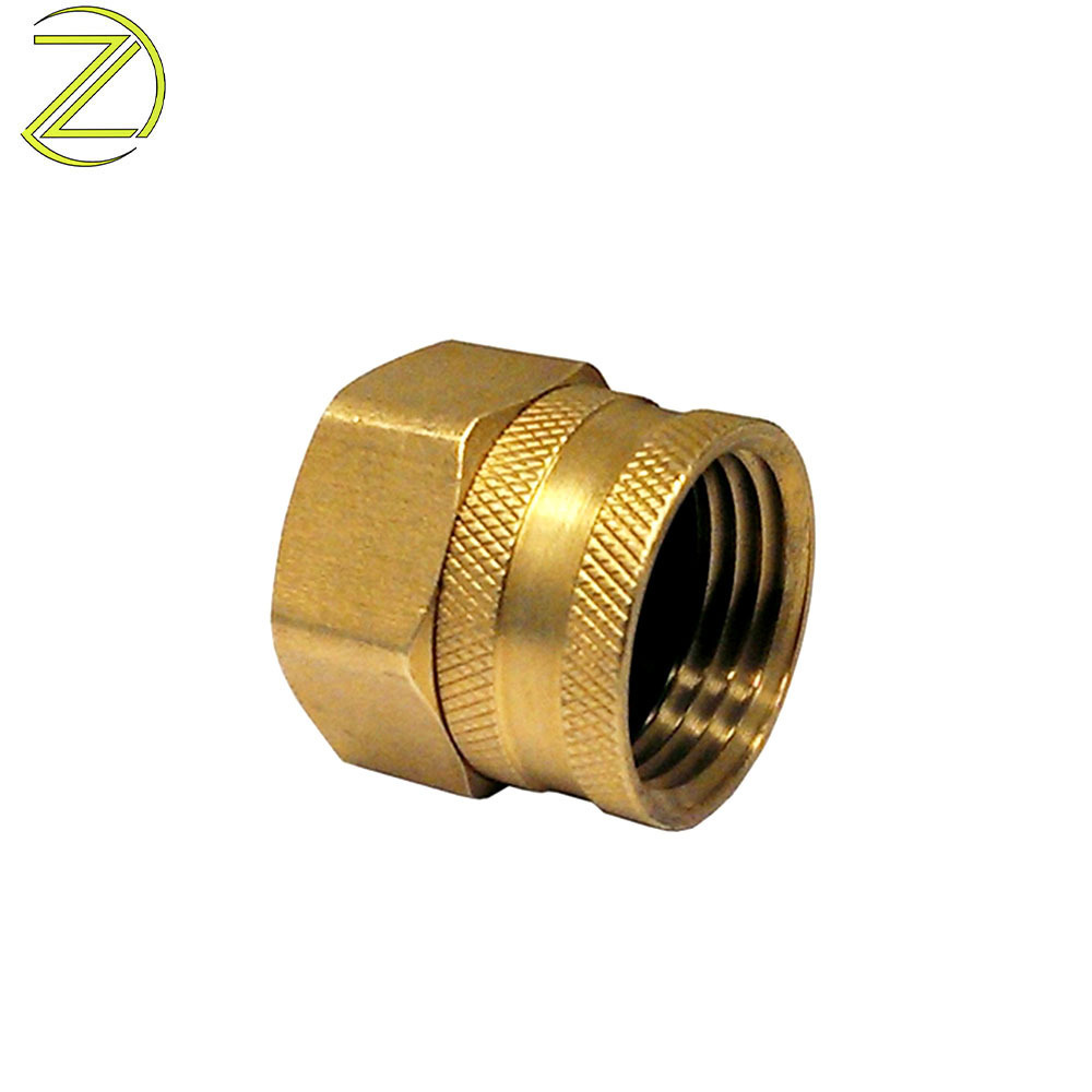 Garden Hose Accessories Female Gas Union Nipple Hose Steel Adapter Copper Pipe Fittings Union Connector