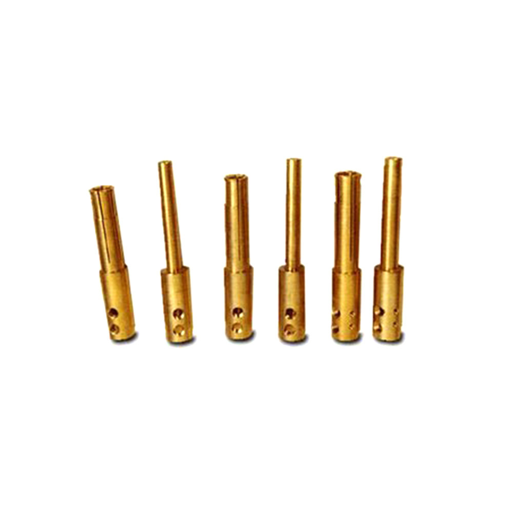 Non-standard connector crimp contacts pins brass 1.0 Solder Cup wire pin male solid terminal pin