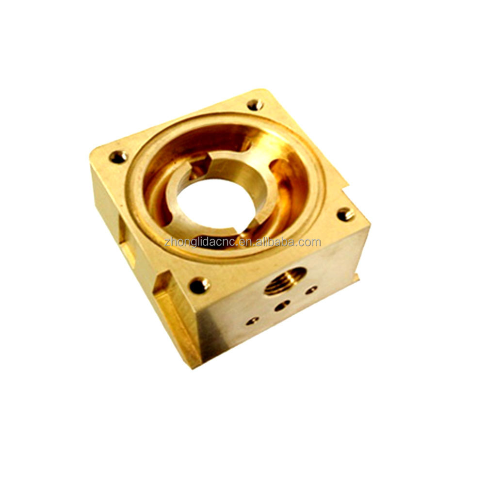 High Precise CNC Machining 3 4 5 Axis Metal Brass Parts Machining CNC Milling Machining Parts