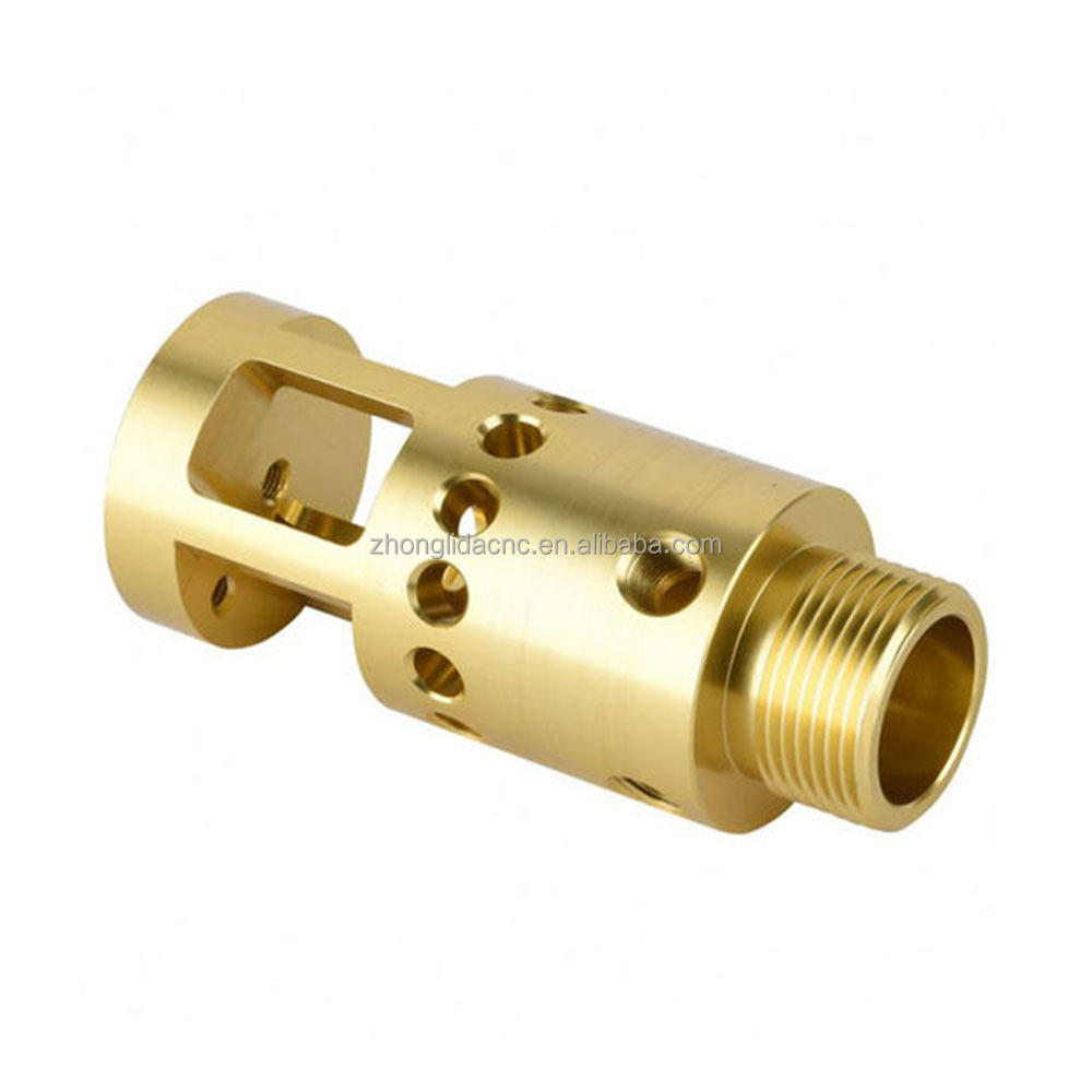 High Precise CNC Machining 3 4 5 Axis Metal Brass Parts Machining CNC Milling Machining Parts