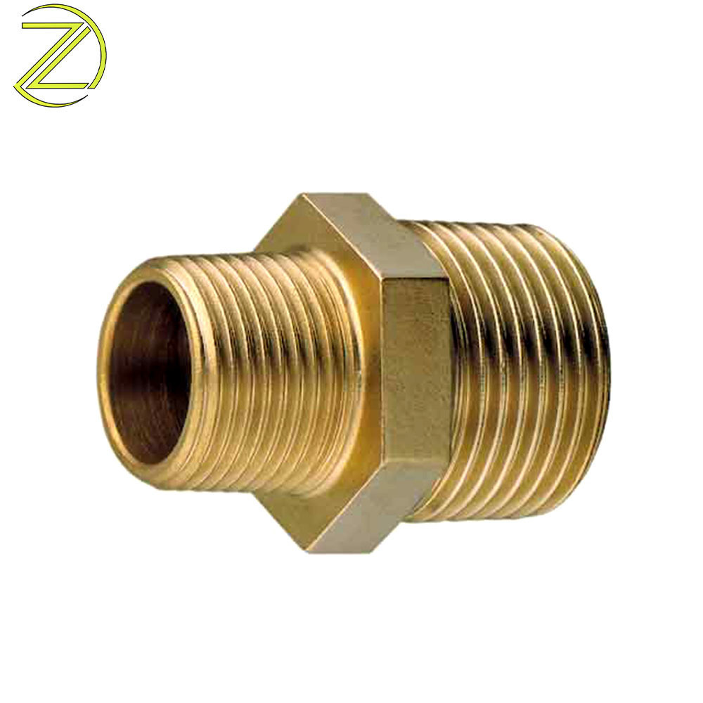 Brass Compression Fittings for Copper Pipe Screw Hose Harb Water Pipe Female Metal Male Connector