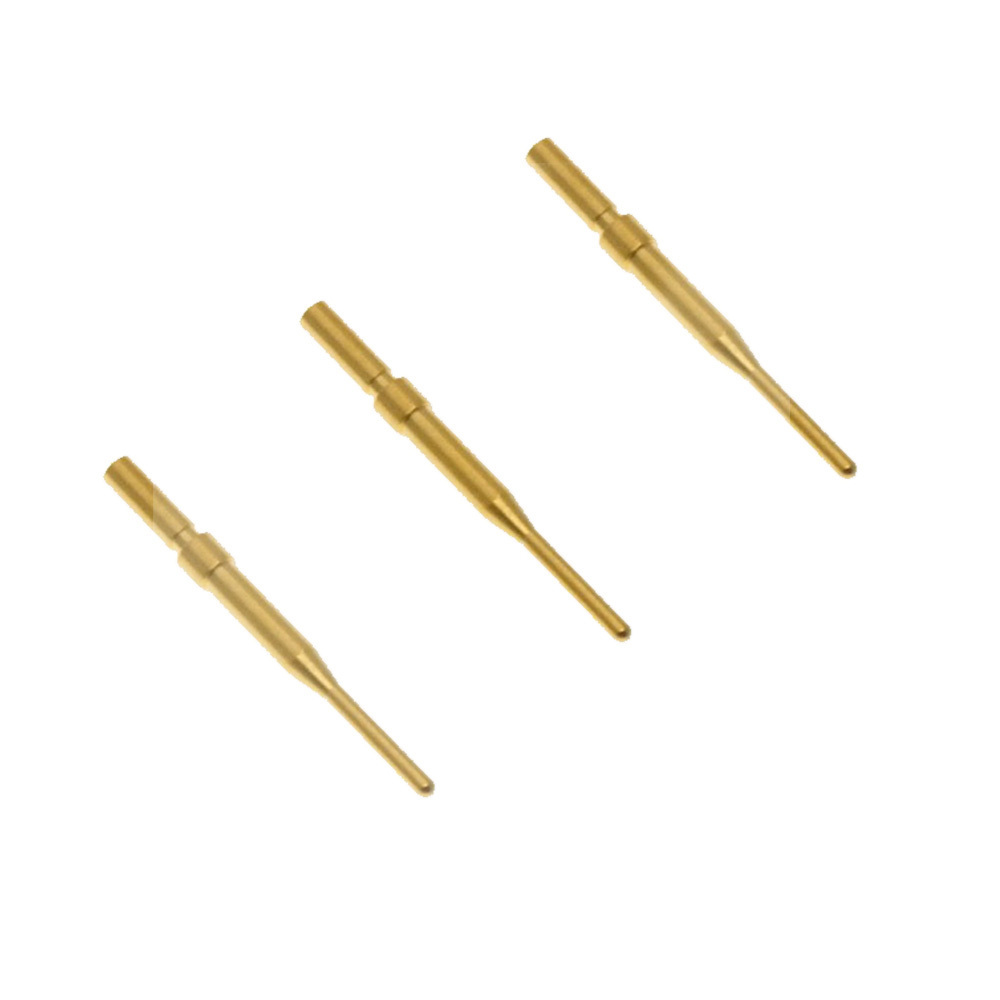 Small CNC Electrical 1mm Circular Connector Crimp Contacts Male and Female Electric Contact Single Pins