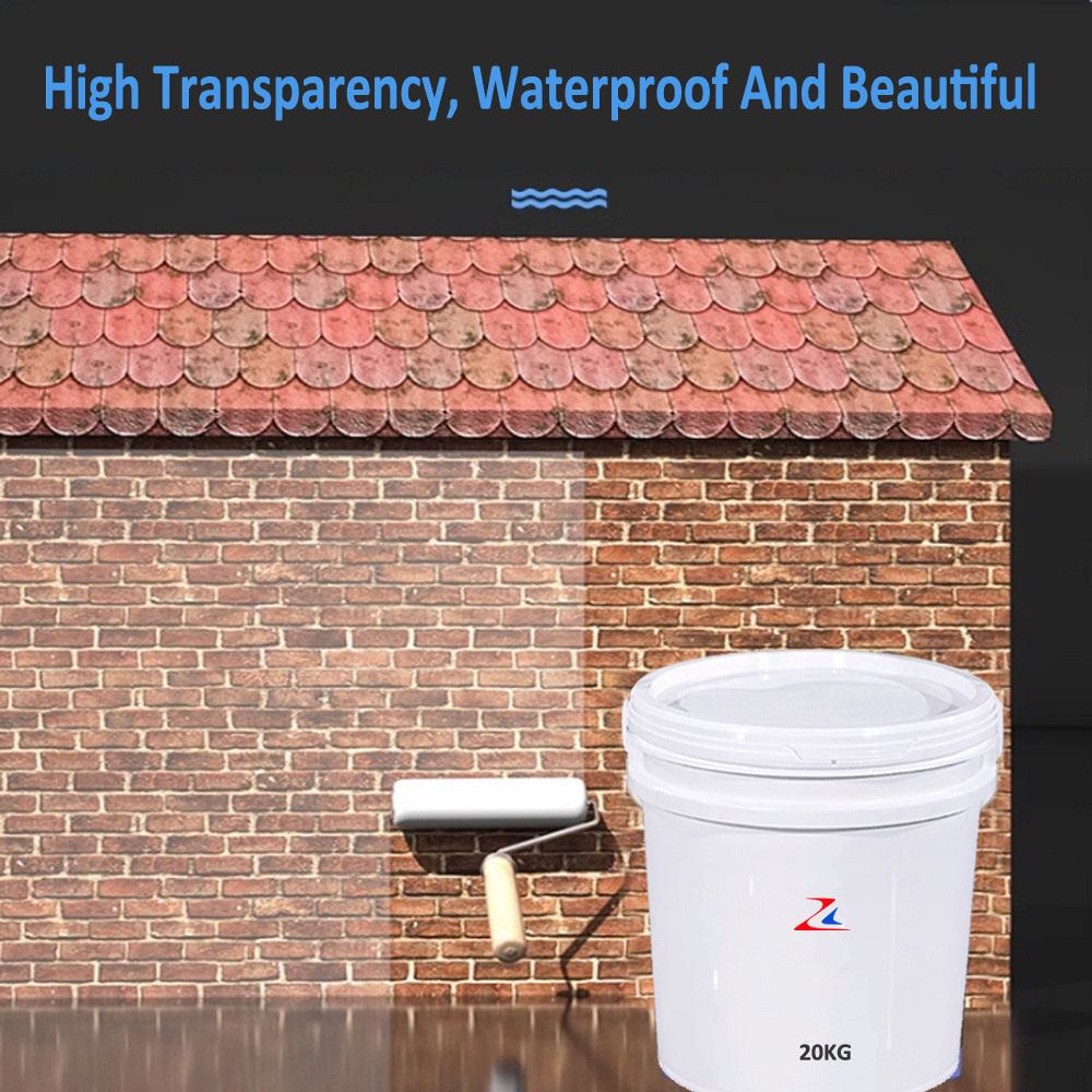 Transparency Waterproof coating High clear Acrylic waterproof glue Non-toxic