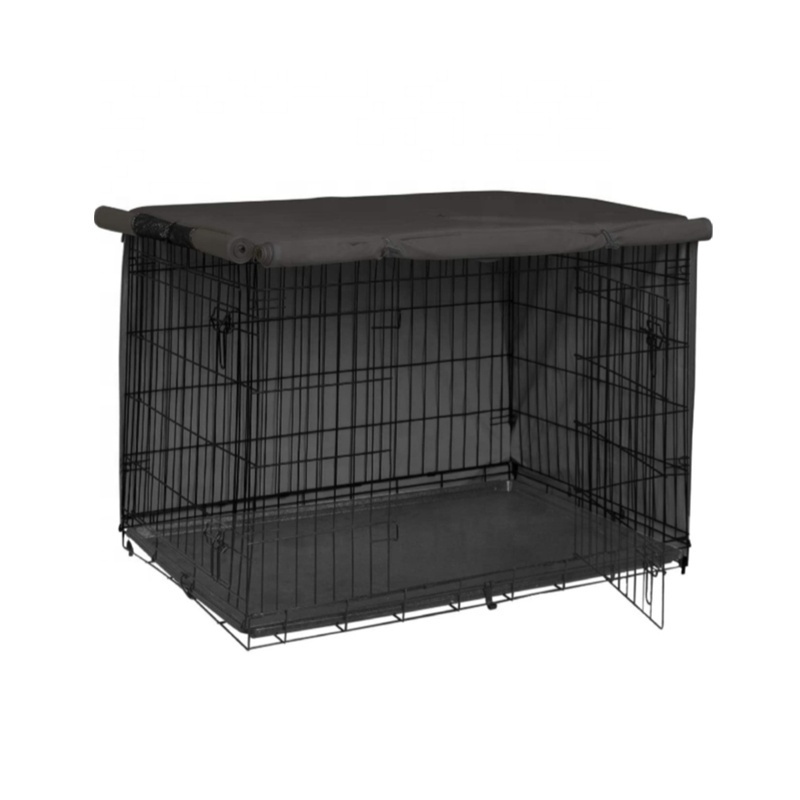 Durable Dog Crate Cover pet wire cage protection cover Pet Kennel Cover Universal Fit for 24-48 inches