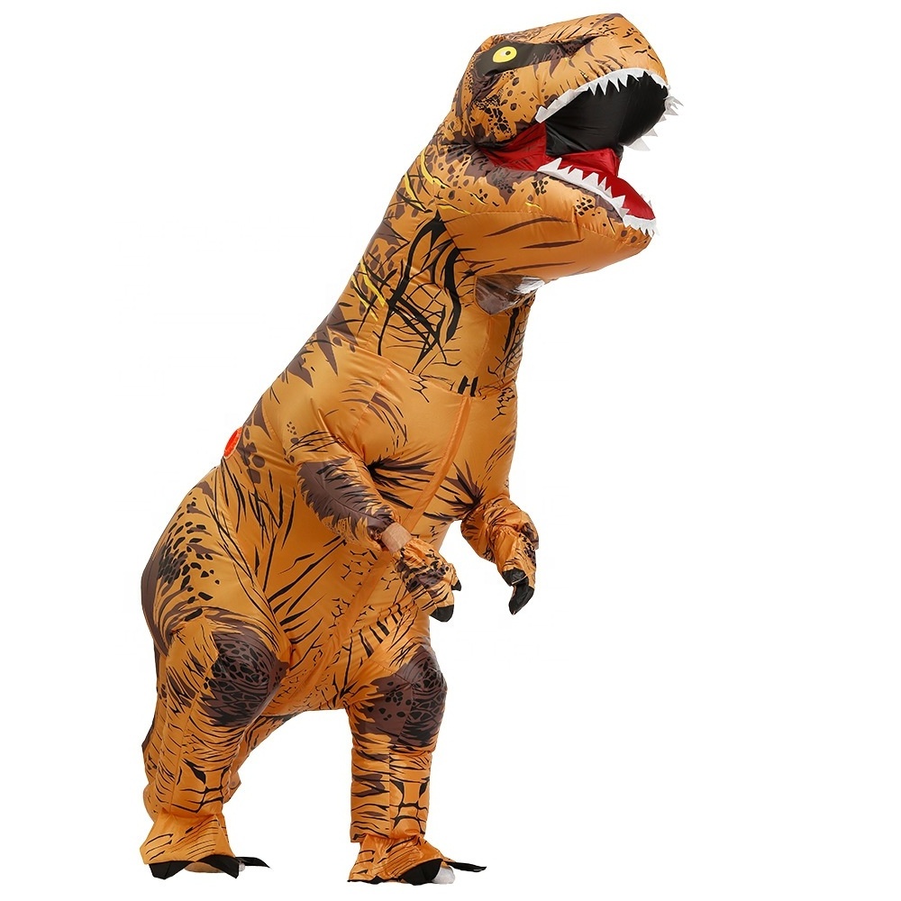 Hot Sale High Quality Halloween Cosplay Party Walking inflatable suit Inflatable Dinosaur Costume for Adult