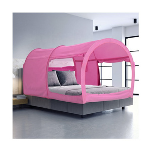 ZL-Factory custom 1-2 Person Portable Frame Breathable Cotton Custom Folding Luxury Privacy Sleeping Adult Kids Bed Tent