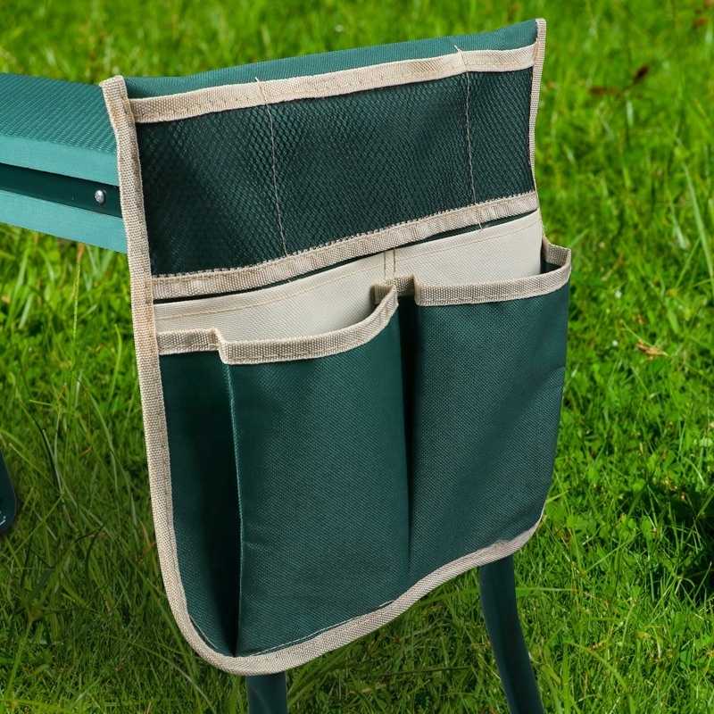 Garden Kneeler and Seat EVA Foam Portable Kneeler Seat Foldable Garden Folding Chair With Storage Pouch