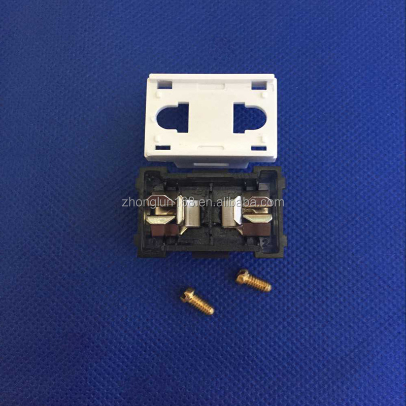 switch and socket parts Electrical power switch two phase diode socket copper parts electrical socket metal brass stamping parts